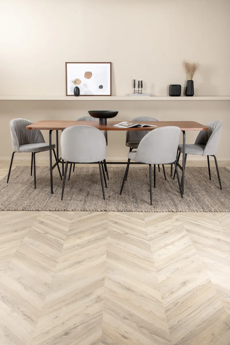 Uno Rechteckiges Esstischset