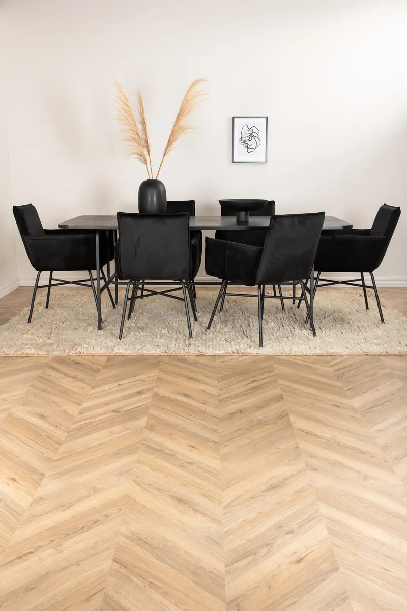 Uno Rechteckiges Esstischset