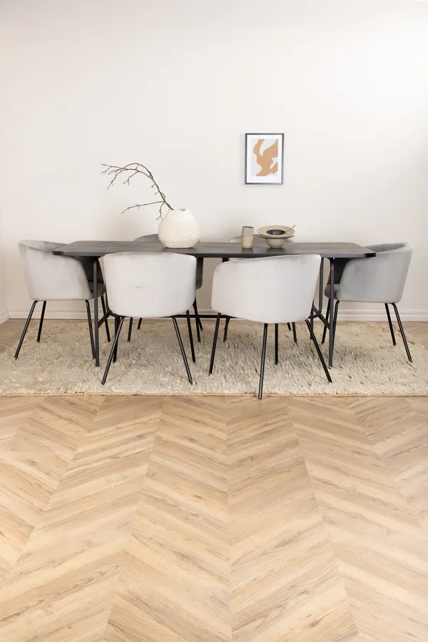 Uno Rechteckiges Esstischset