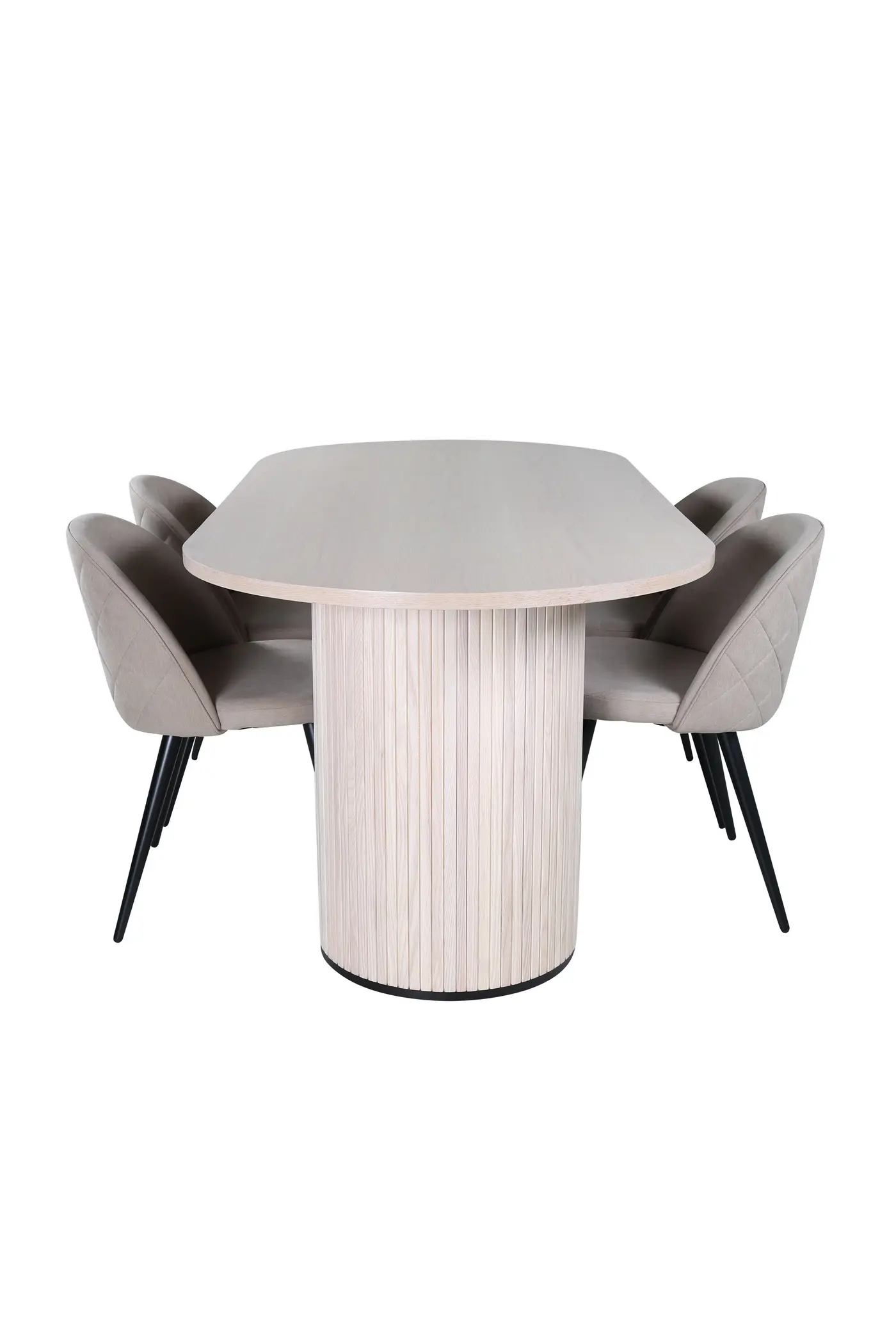 Bianca Oval Esstischgarnitur – Ansicht 2