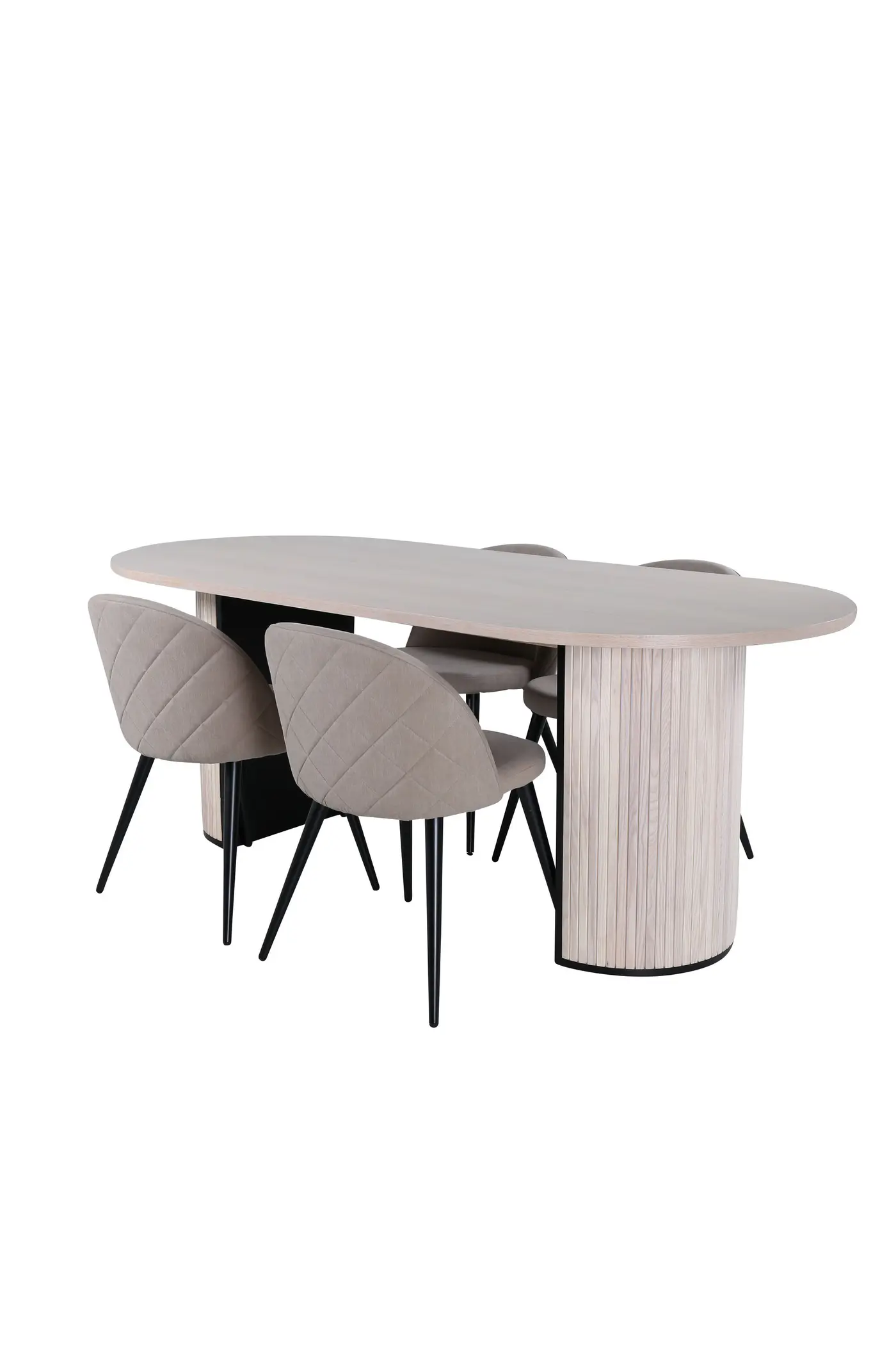 Bianca Oval Esstischgarnitur – Ansicht 3