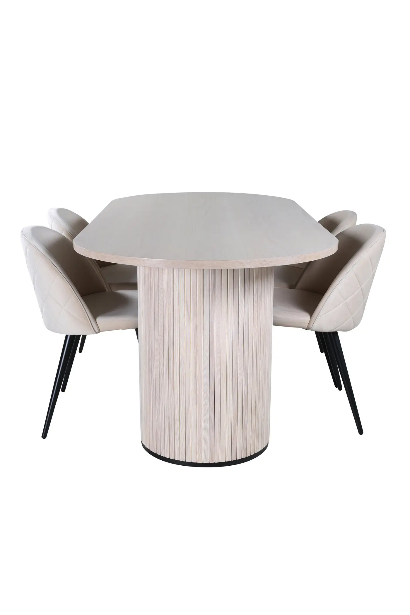 Bianca Oval Esstischgarnitur – Ansicht 2