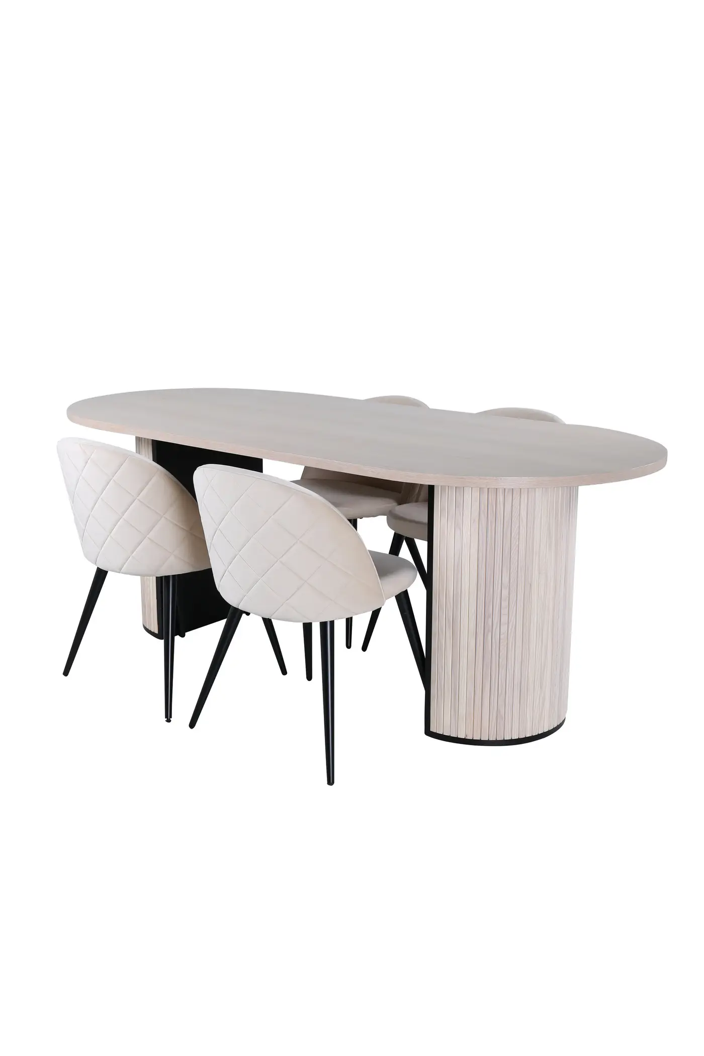 Bianca Oval Esstischgarnitur – Ansicht 3