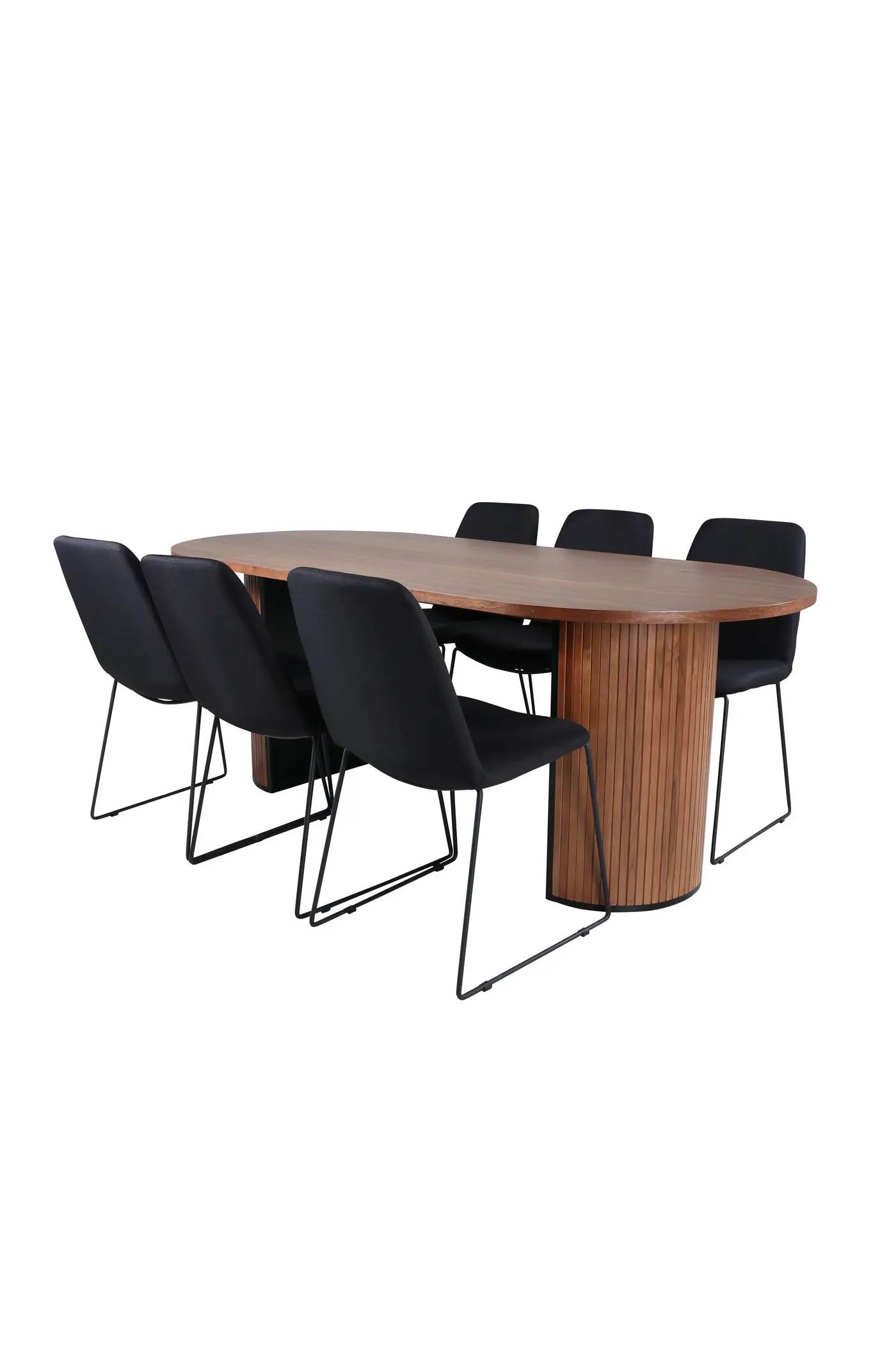 Bianca Oval Esstischgarnitur – Ansicht 2