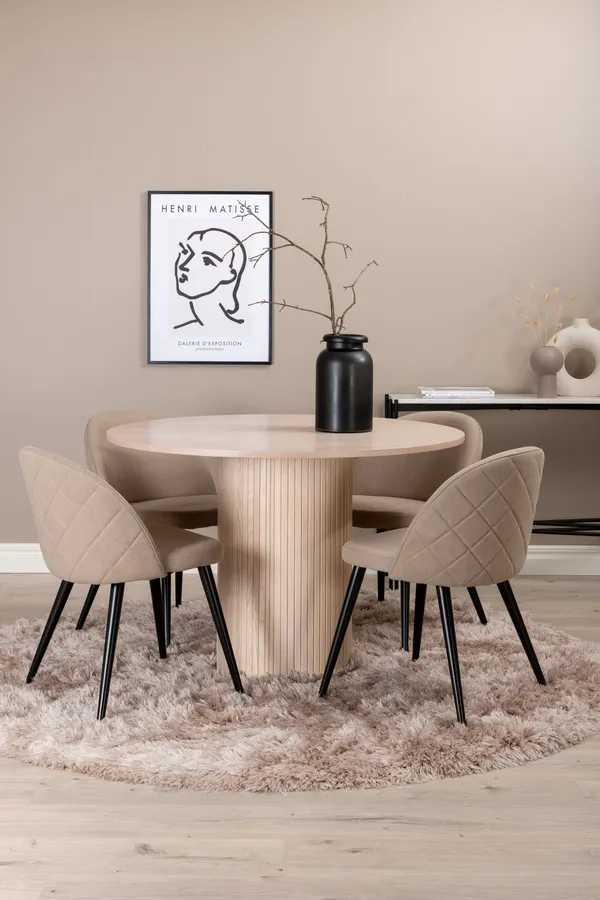 Bianca Esstischgarnitur rund