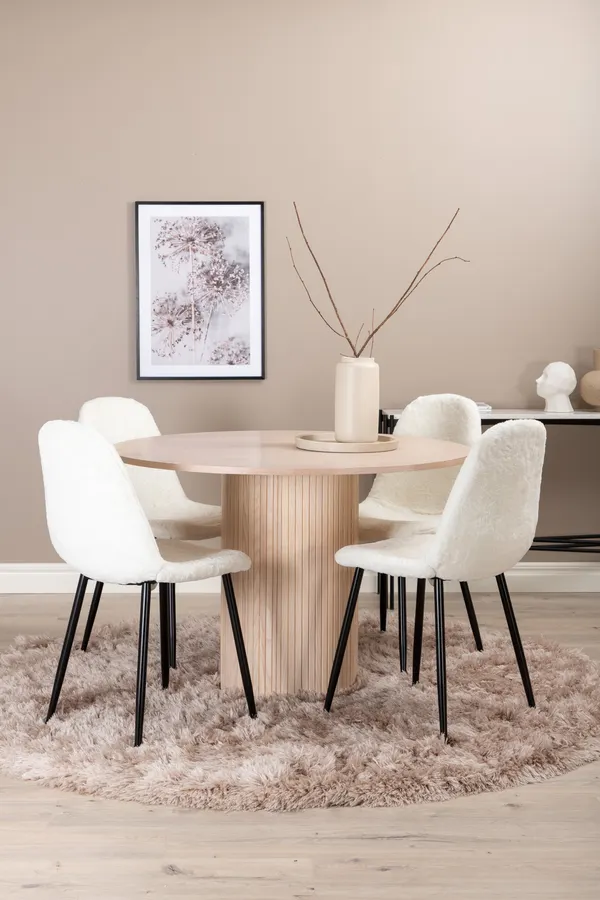 Bianca Esstischgarnitur rund