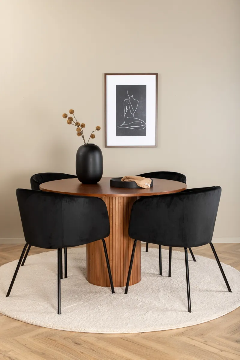 Bianca Esstischgarnitur rund