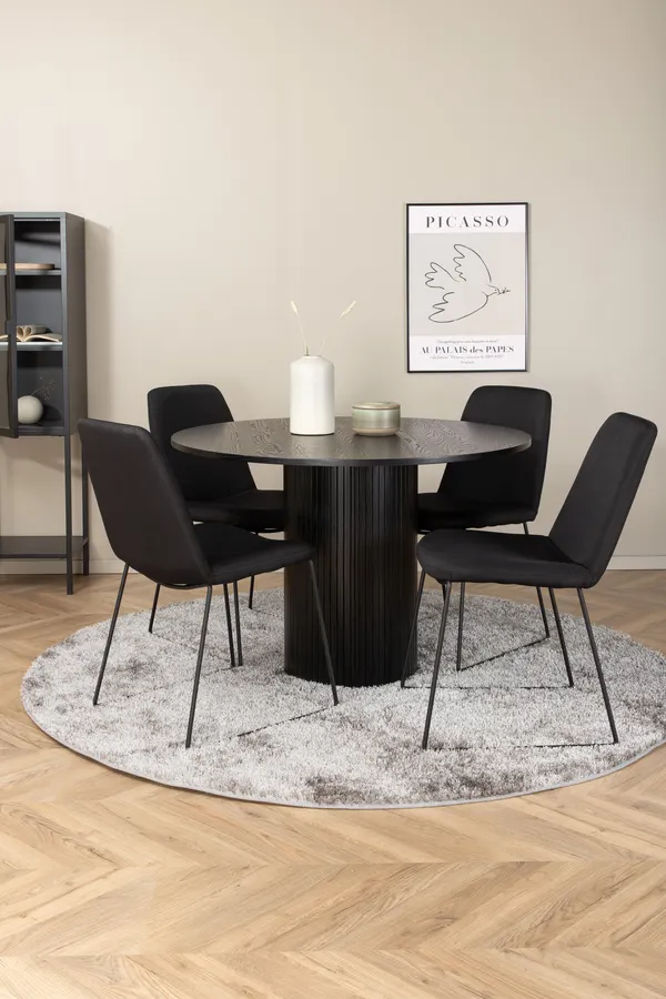 Bianca Esstischgarnitur rund