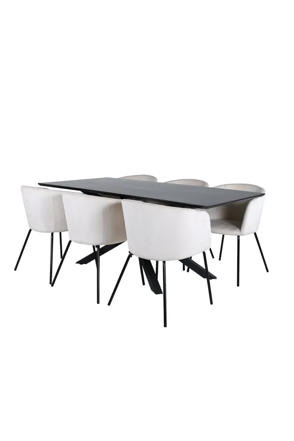 Piazza Rechteckiges Esstischset