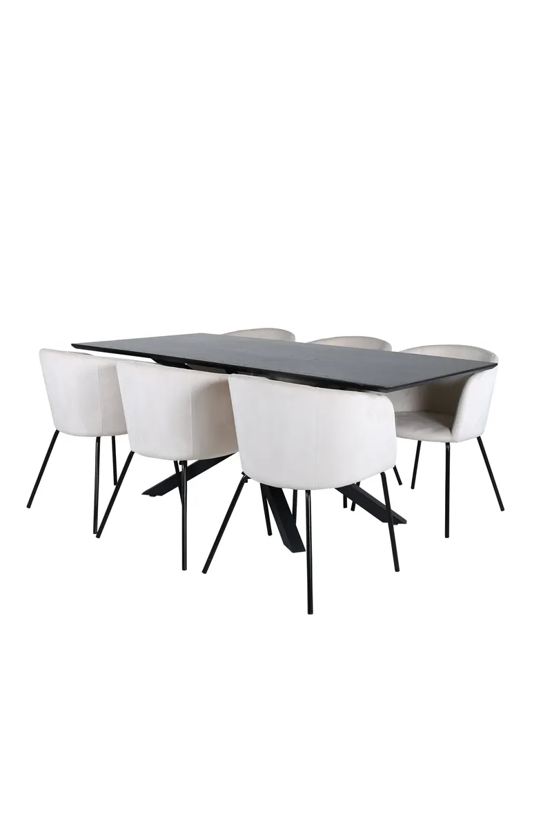 Piazza Rechteckiges Esstischset