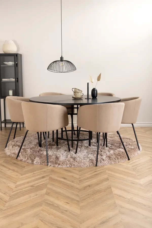 Kopenhagen Rundes Esstischset