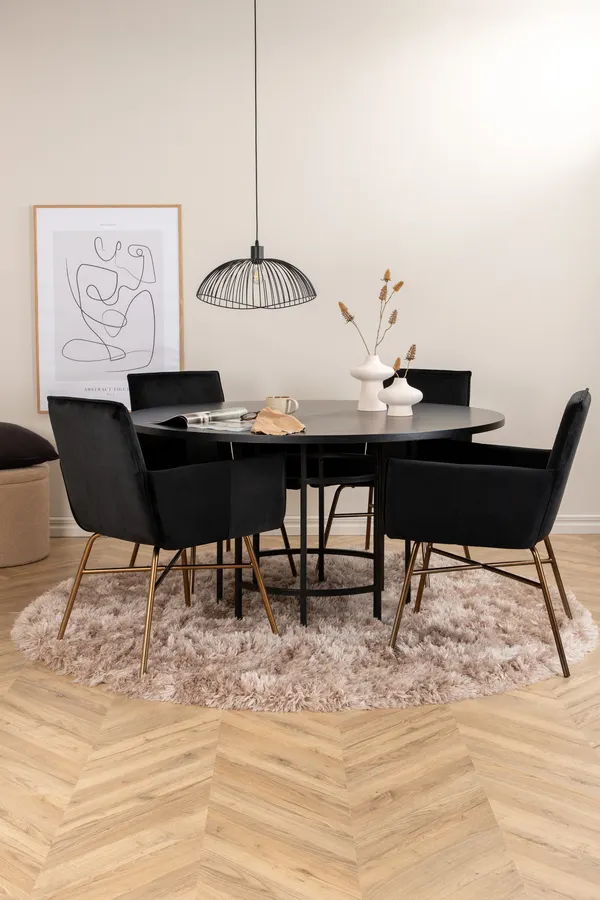 Kopenhagen Rundes Esstischset