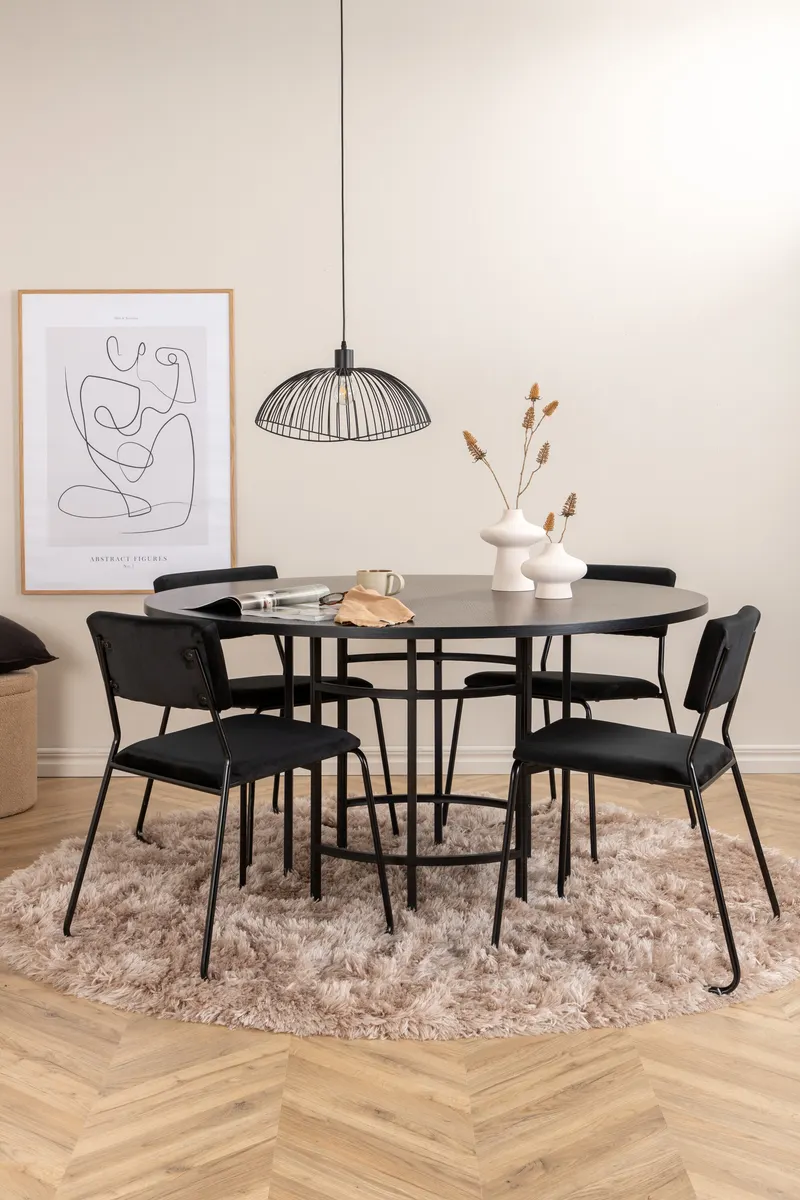 Kopenhagen Rundes Esstischset