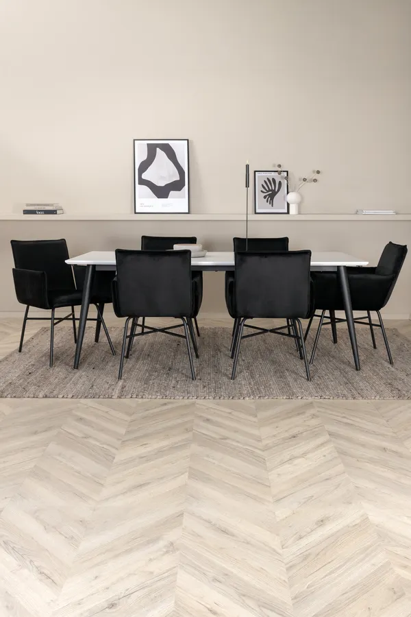 Jimmy Rechteckiges Esstischset