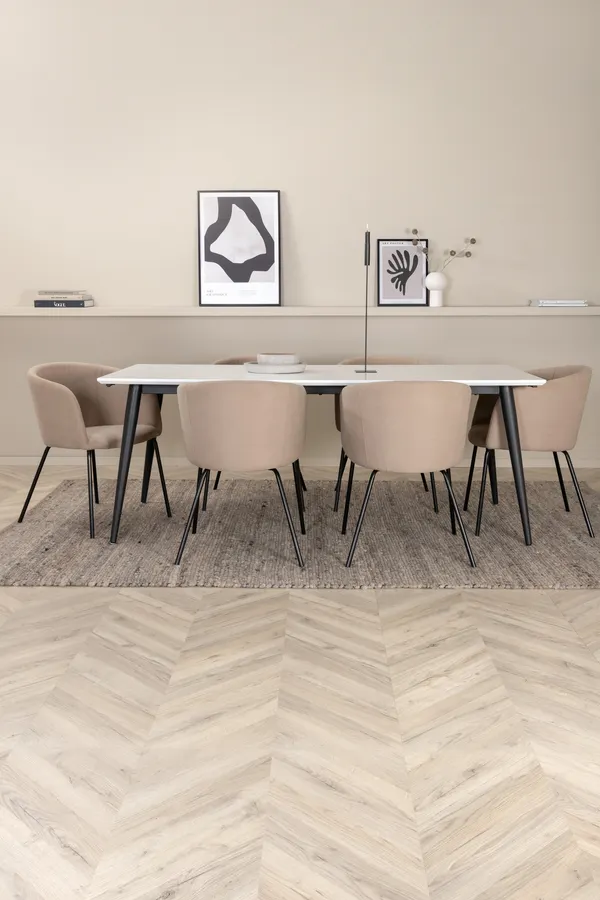 Jimmy Rechteckiges Esstischset