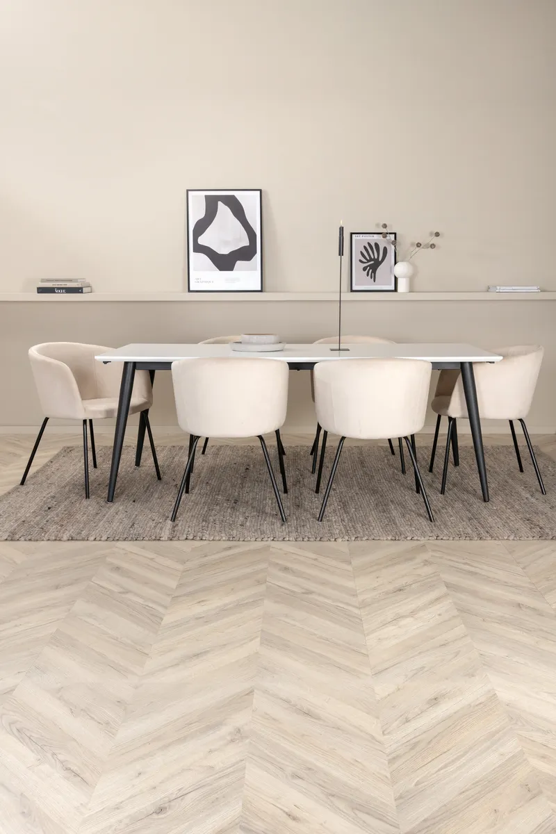 Jimmy Rechteckiges Esstischset