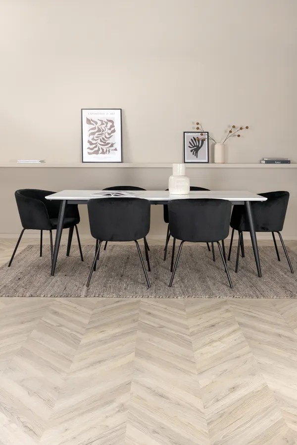 Jimmy Rechteckiges Esstischset