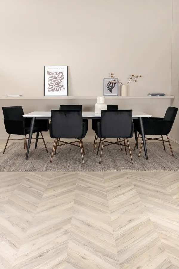 Jimmy Rechteckiges Esstischset