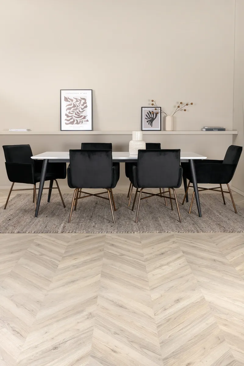 Jimmy Rechteckiges Esstischset