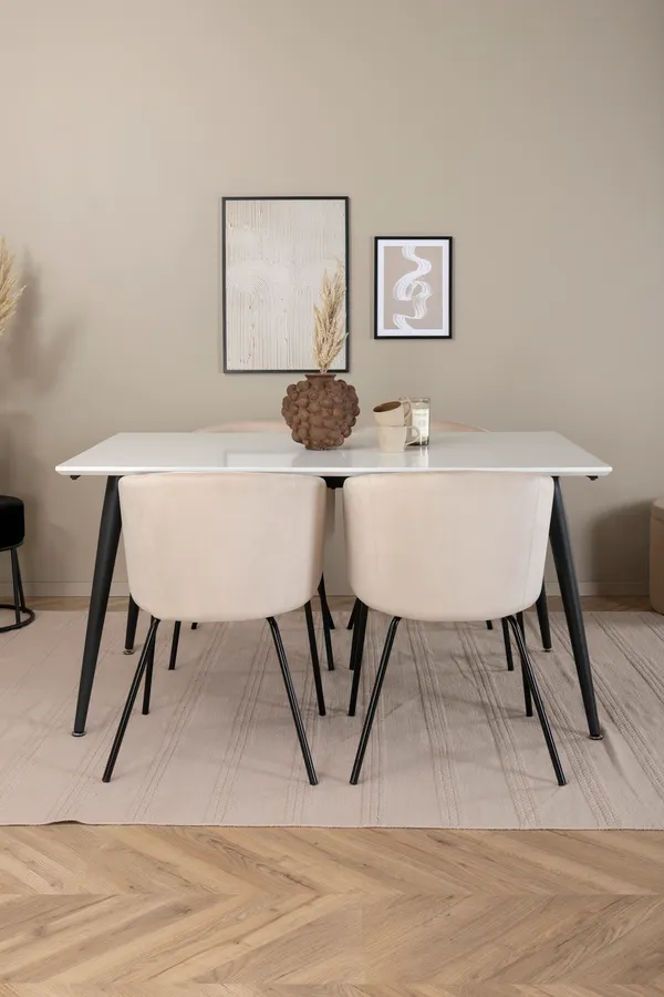 Jimmy Rechteckiges Esstischset