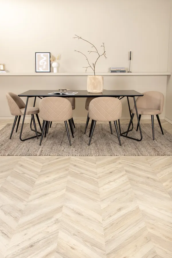 Petra Rechteckiges Esstischset