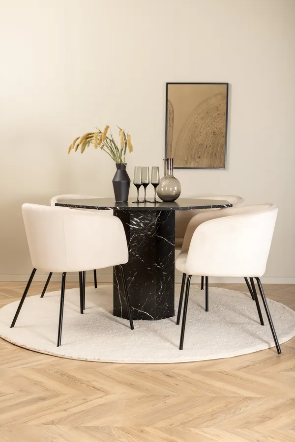 Marbs Esstischset rund