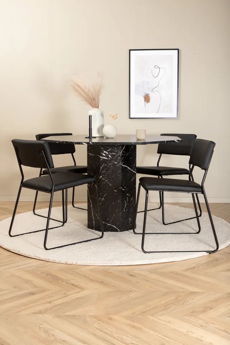 Marbs Esstischset rund