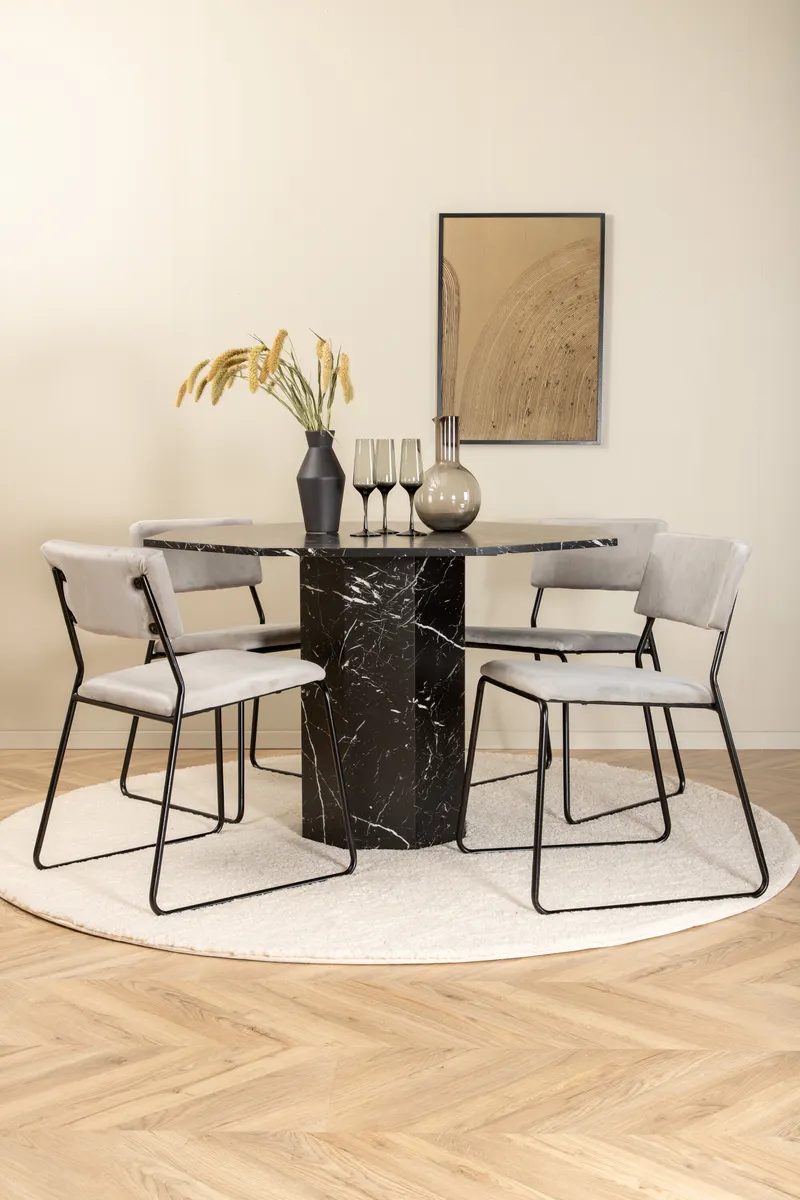 Marbs Esstischset rund