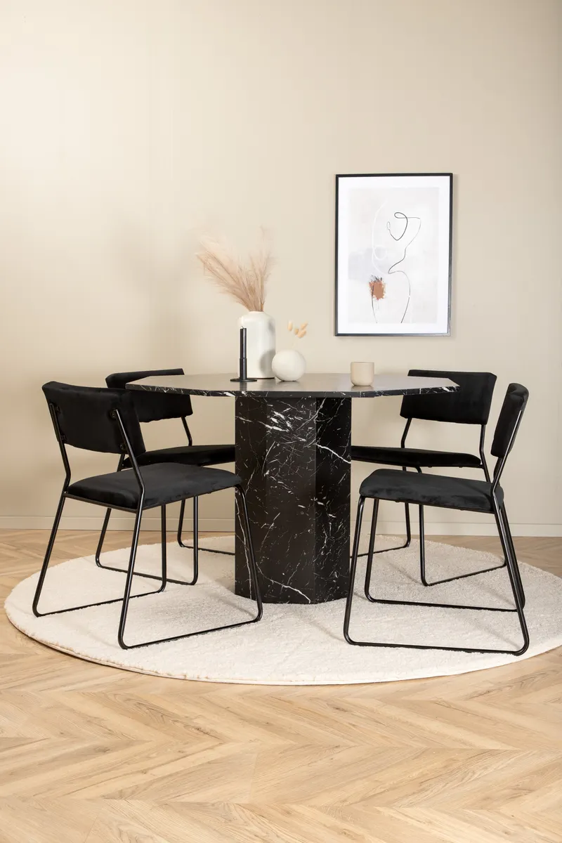 Marbs Esstischset rund