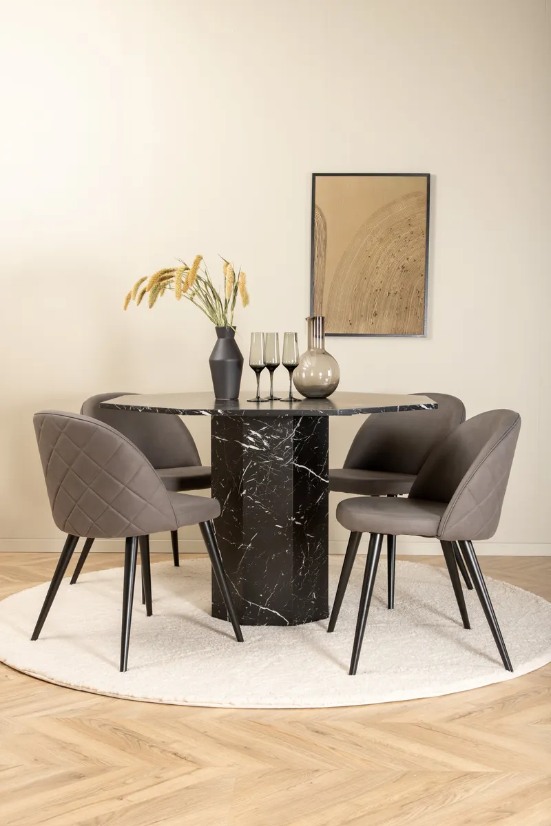 Marbs Esstischset rund