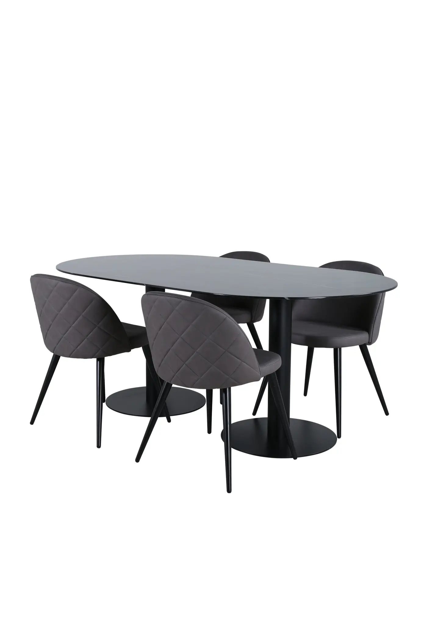 Pillan Oval Esstischgarnitur – Ansicht 2