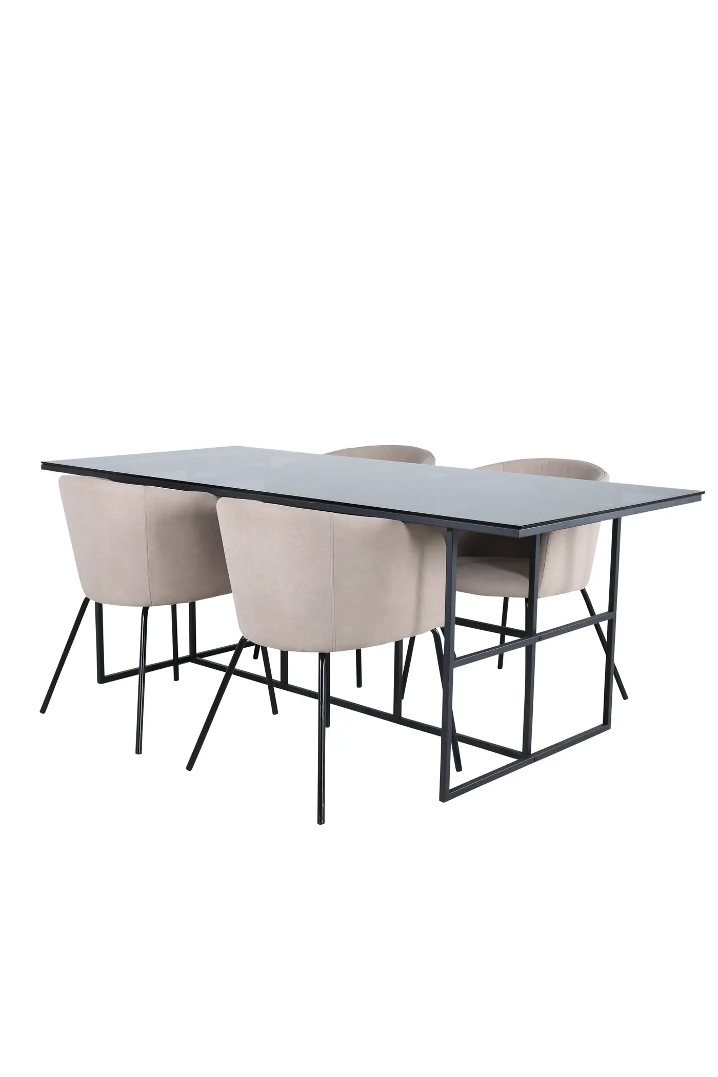 Leif Rechteckiges Esstischset – Ansicht 2