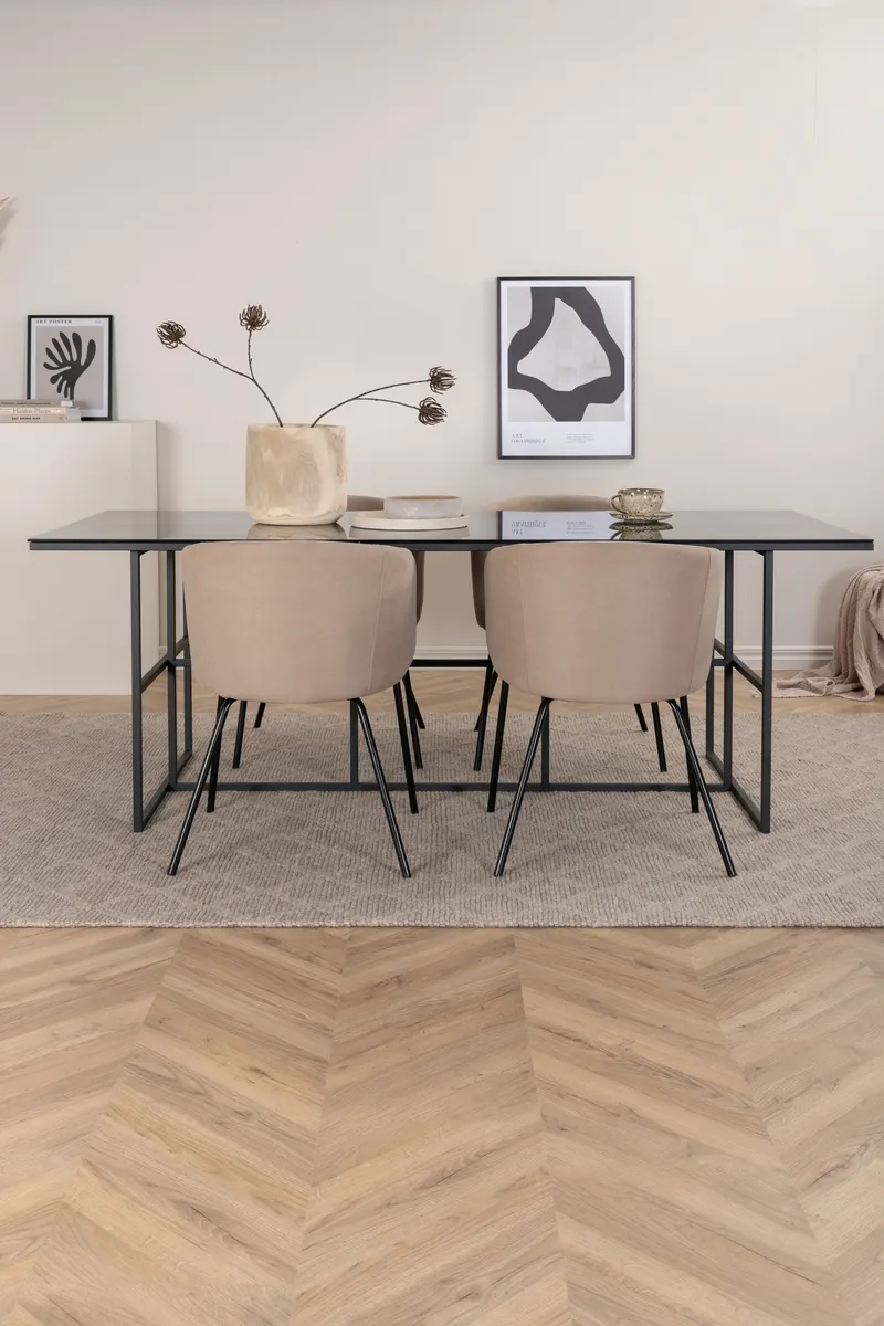 Leif Rechteckiges Esstischset