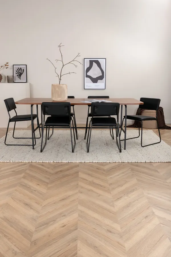 Uno Rechteckiges Esstischset