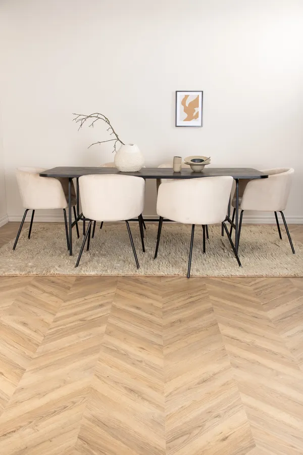 Uno Rechteckiges Esstischset