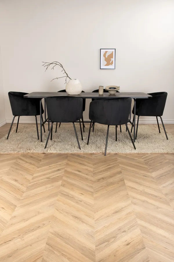 Uno Rechteckiges Esstischset