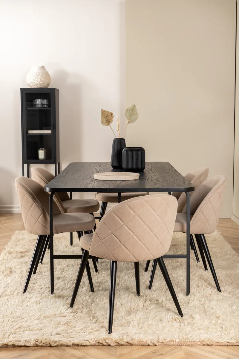 Uno Rechteckiges Esstischset