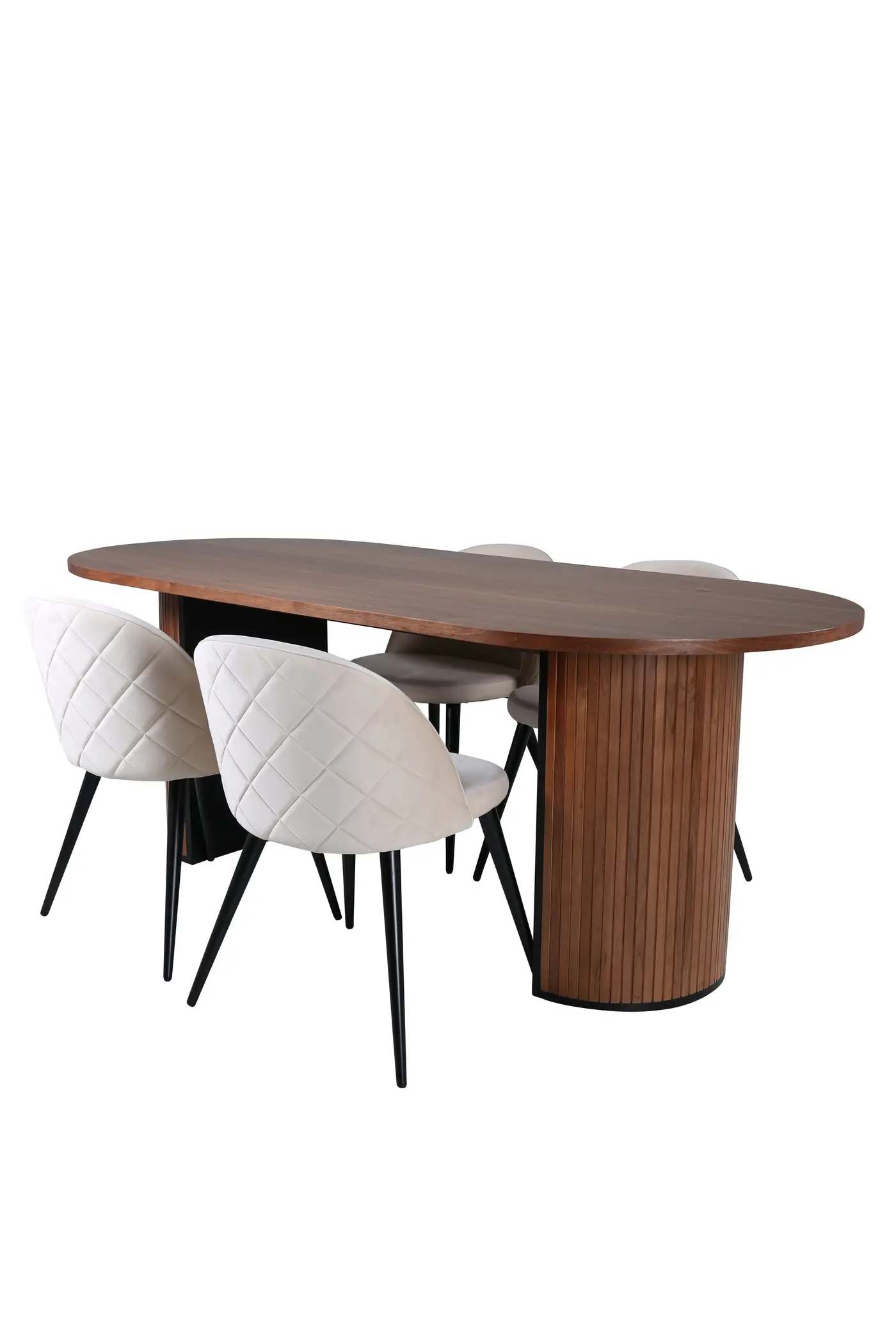 Bianca Oval Esstischgarnitur – Ansicht 2