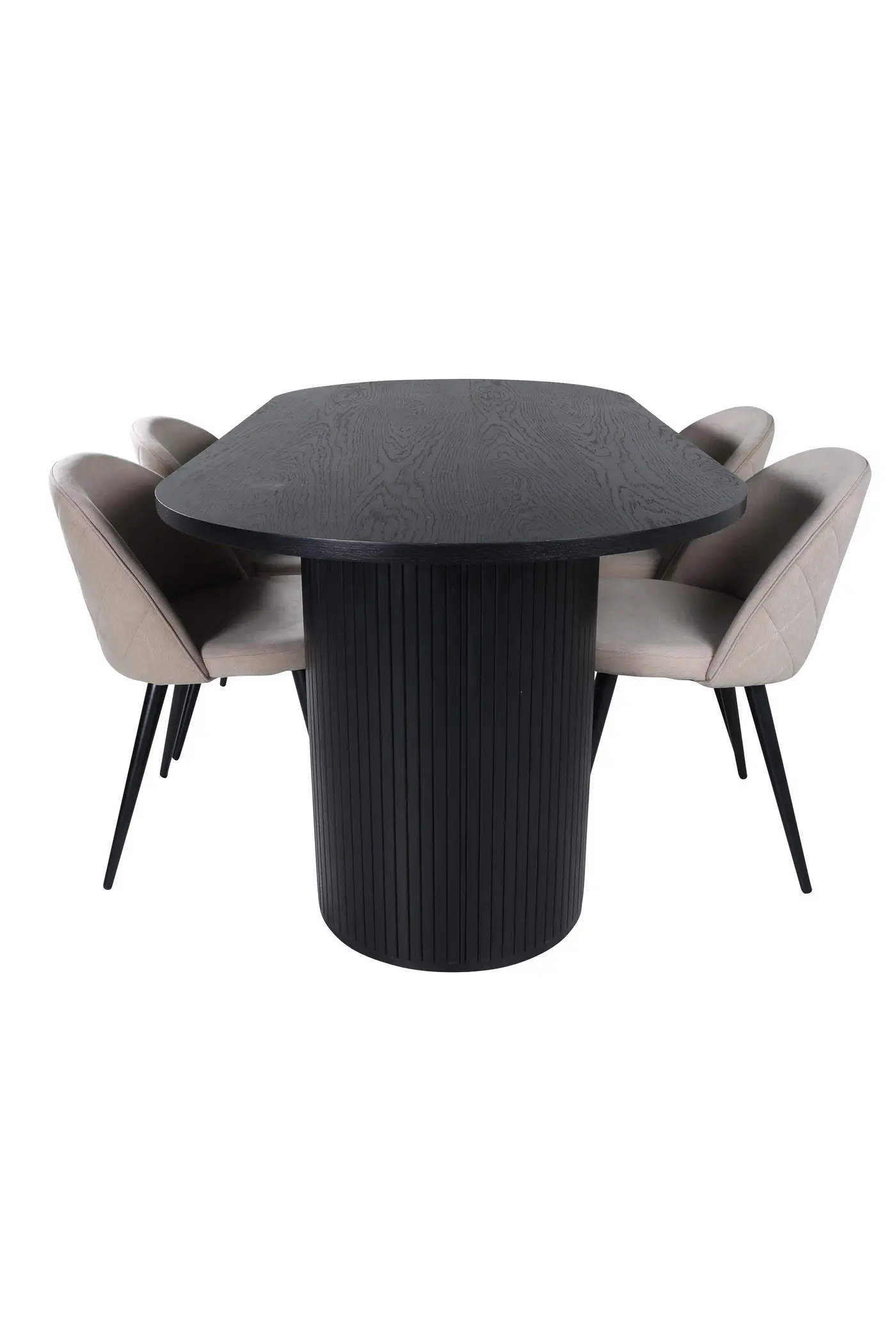 Bianca Oval Esstischgarnitur – Ansicht 3