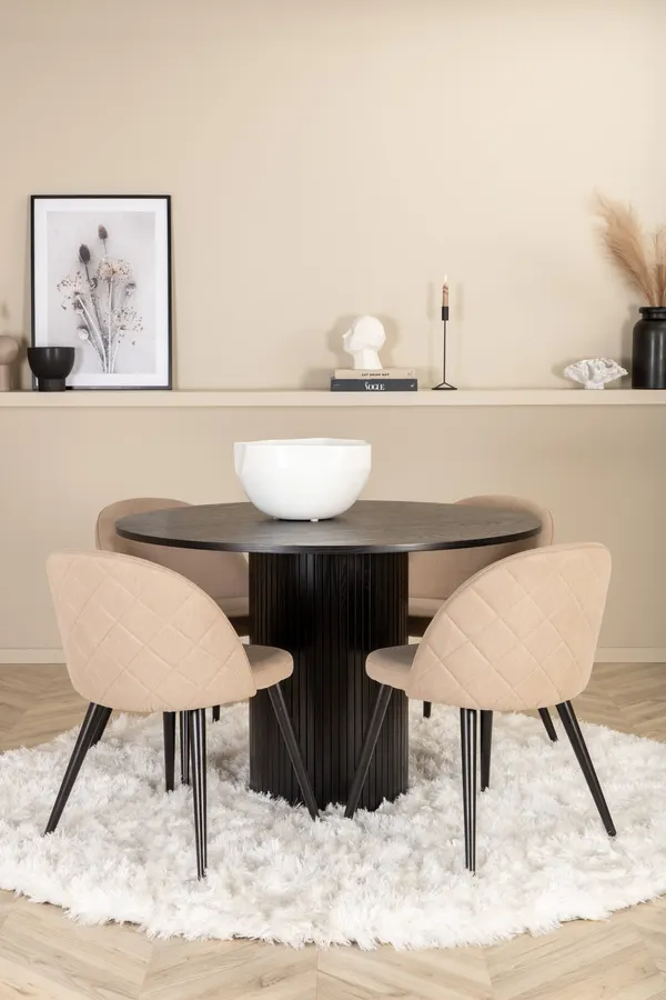 Bianca Esstischgarnitur rund