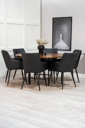 Esszimmergarnitur Kopenhagen mit Stühlen Comfort