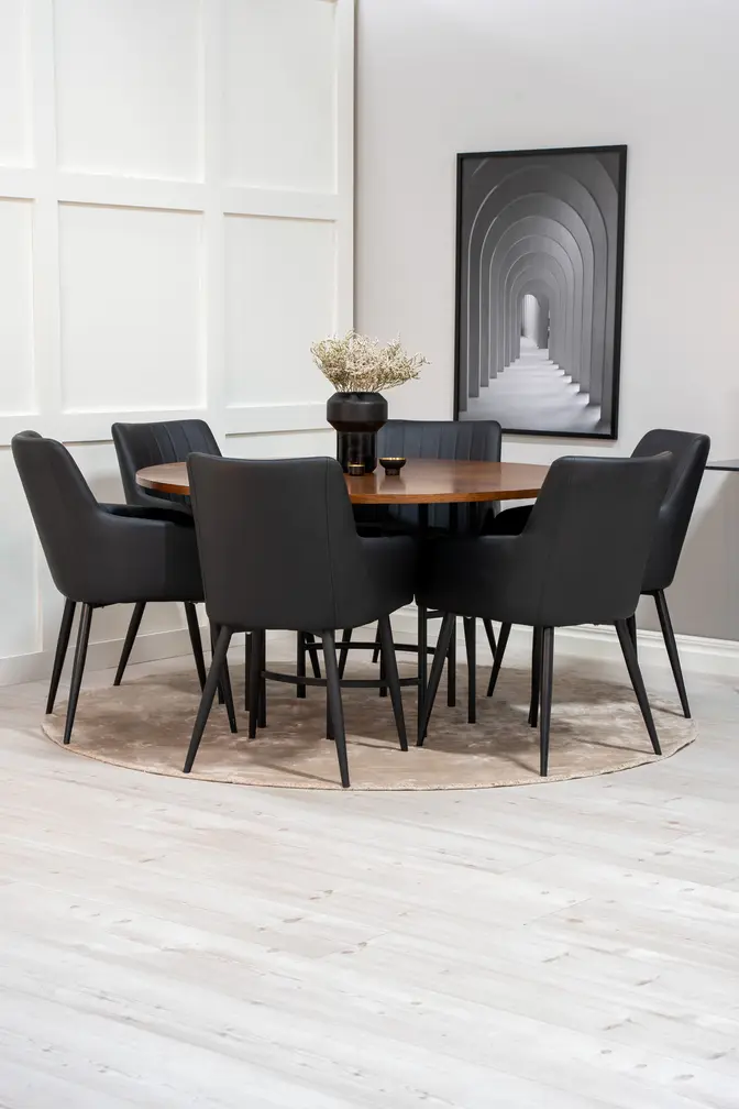 Esszimmergarnitur Kopenhagen mit Stühlen Comfort