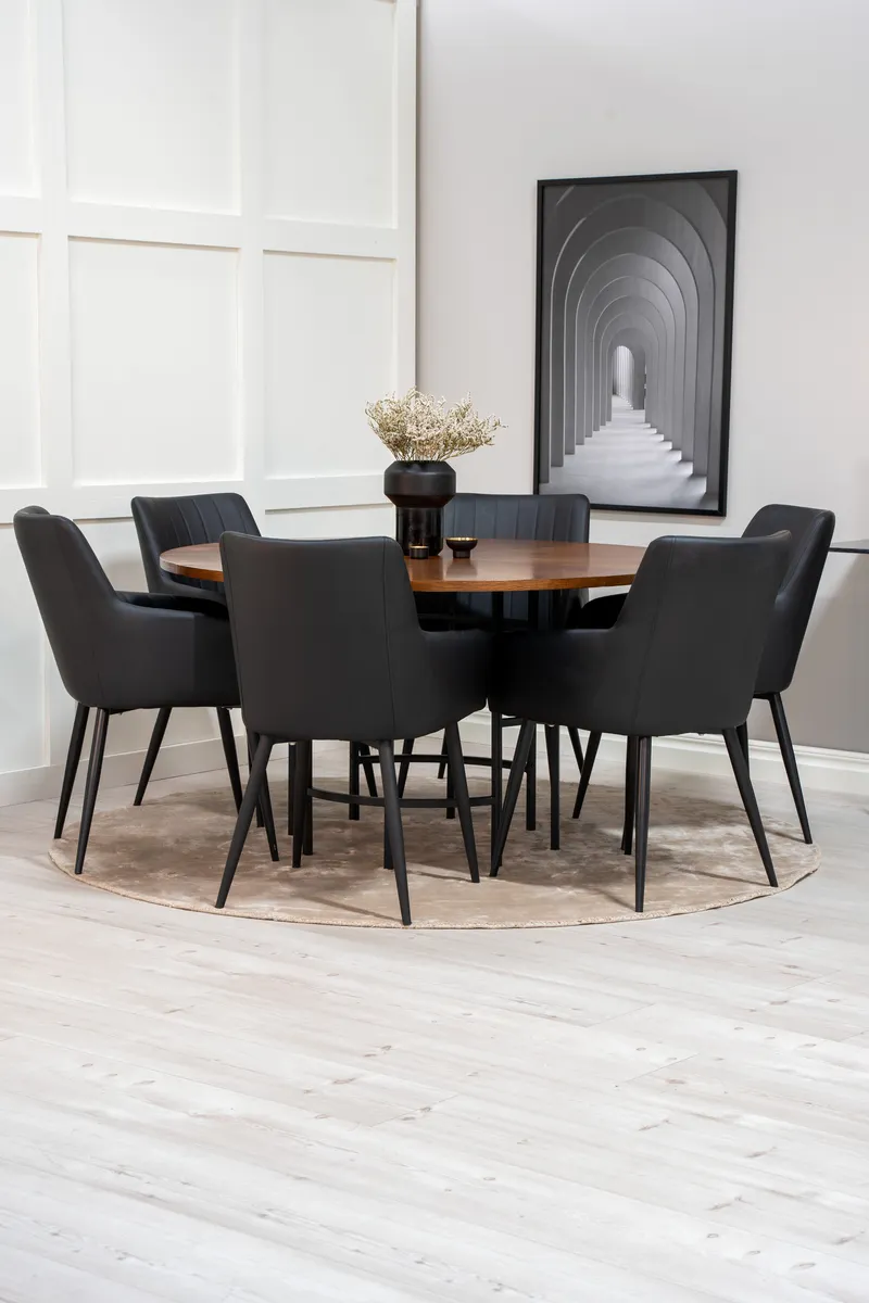 Esszimmergarnitur Kopenhagen mit Stühlen Comfort