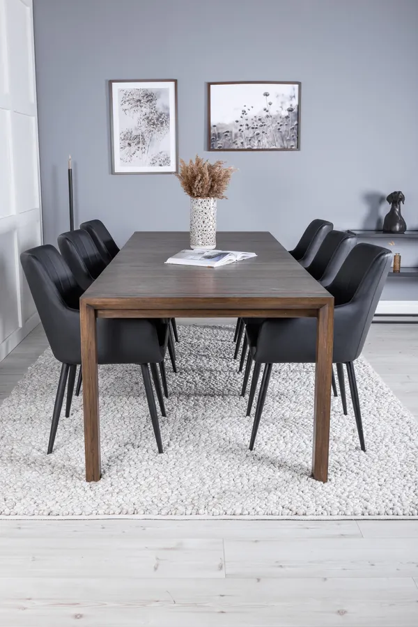 Esszimmergarnitur Slider mit Stühlen Comfort