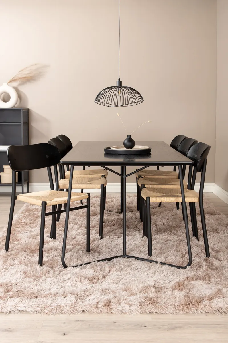 Esszimmergarnitur Petra mit Stühlen Polly