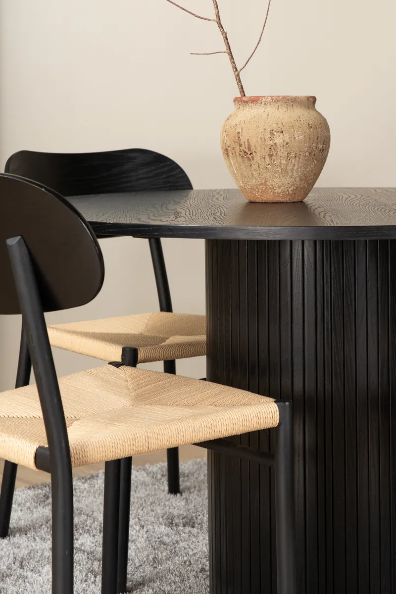 Esszimmergarnitur Bianca mit Stühlen Polly