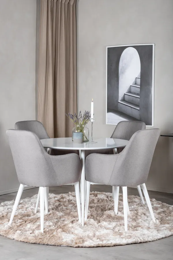 Esszimmergarnitur Plaza mit Stühlen Comfort