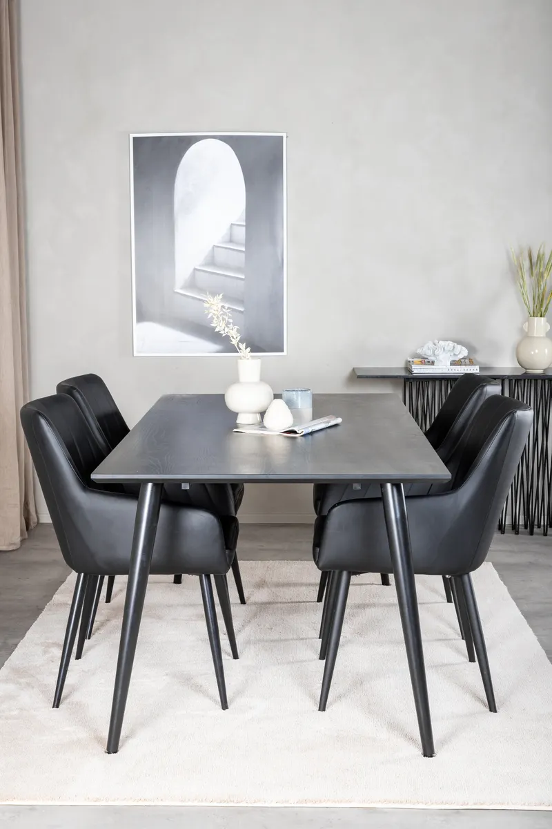 Esszimmergarnitur Dipp mit Stühlen Comfort