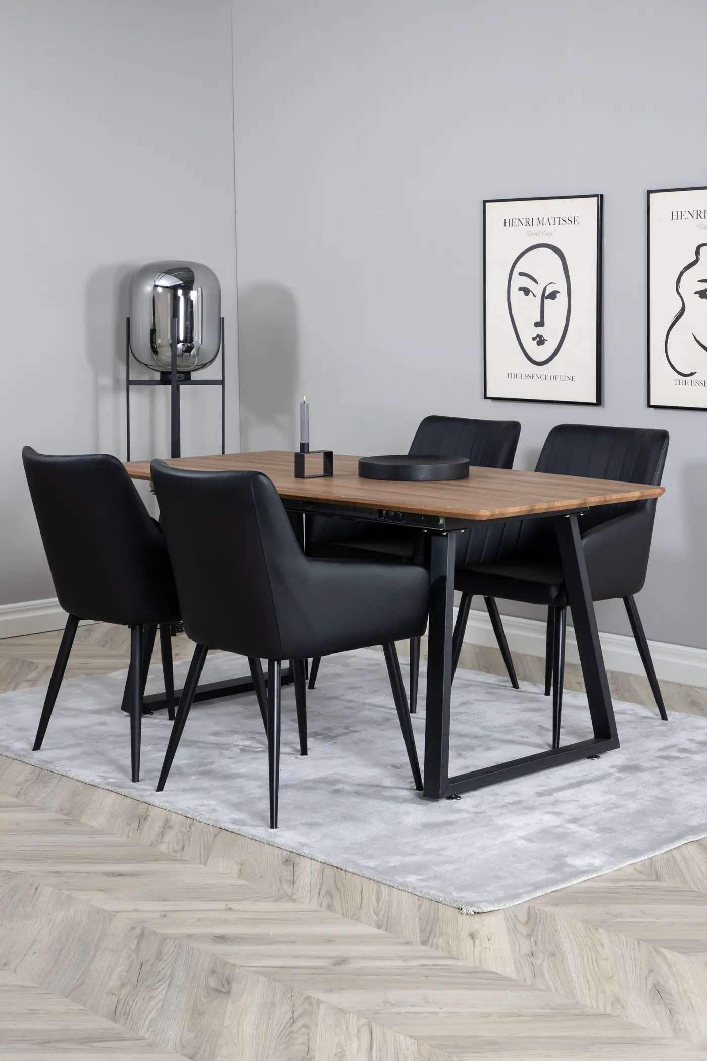 Esszimmergarnitur Inca mit Stühlen Comfort – Ansicht 3